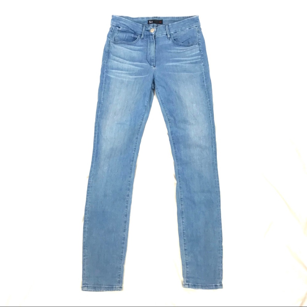NWOT 3x1 NYC high rise skinny jeans light wash